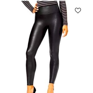 Spanx faux leather leggings
